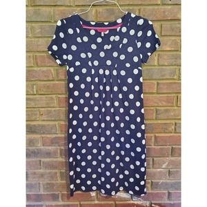 Women's Navy Polka Dot Dress Joules Size 2